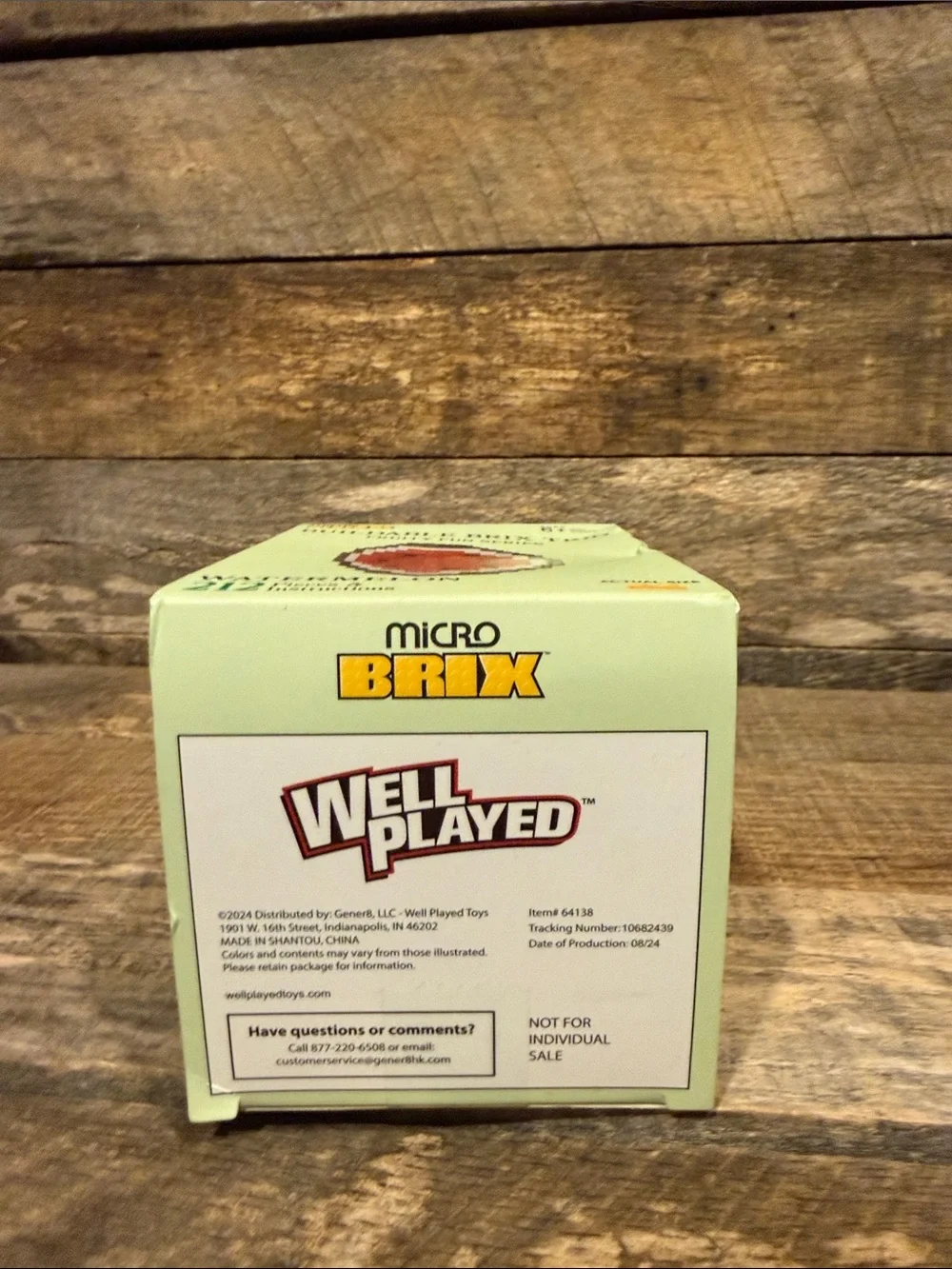 💚💛10 for $10 or💰BOGO FREE Micro Brix Watermelon Block building Set NWT